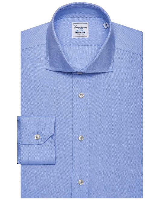 NON IRON svetloplava košulja, francuska kragna