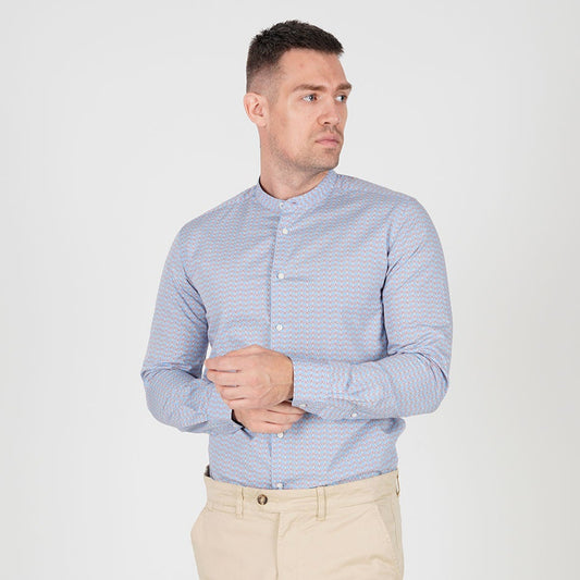 Plava košulja sa dezenom