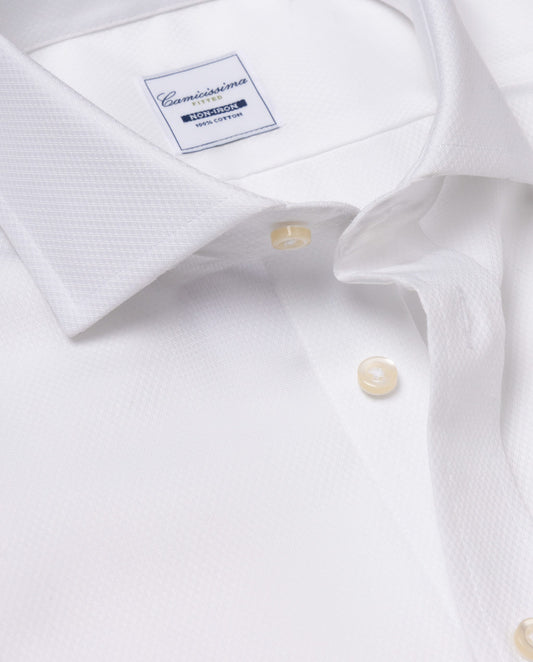 NON IRON bela košulja sa francuskom kragnom