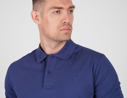 Breathe polo majica tamnoplava – 100% pamuk, bez tragova znoja