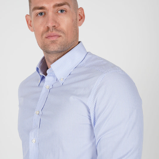 Ferrara svetloplava košulja na pruge