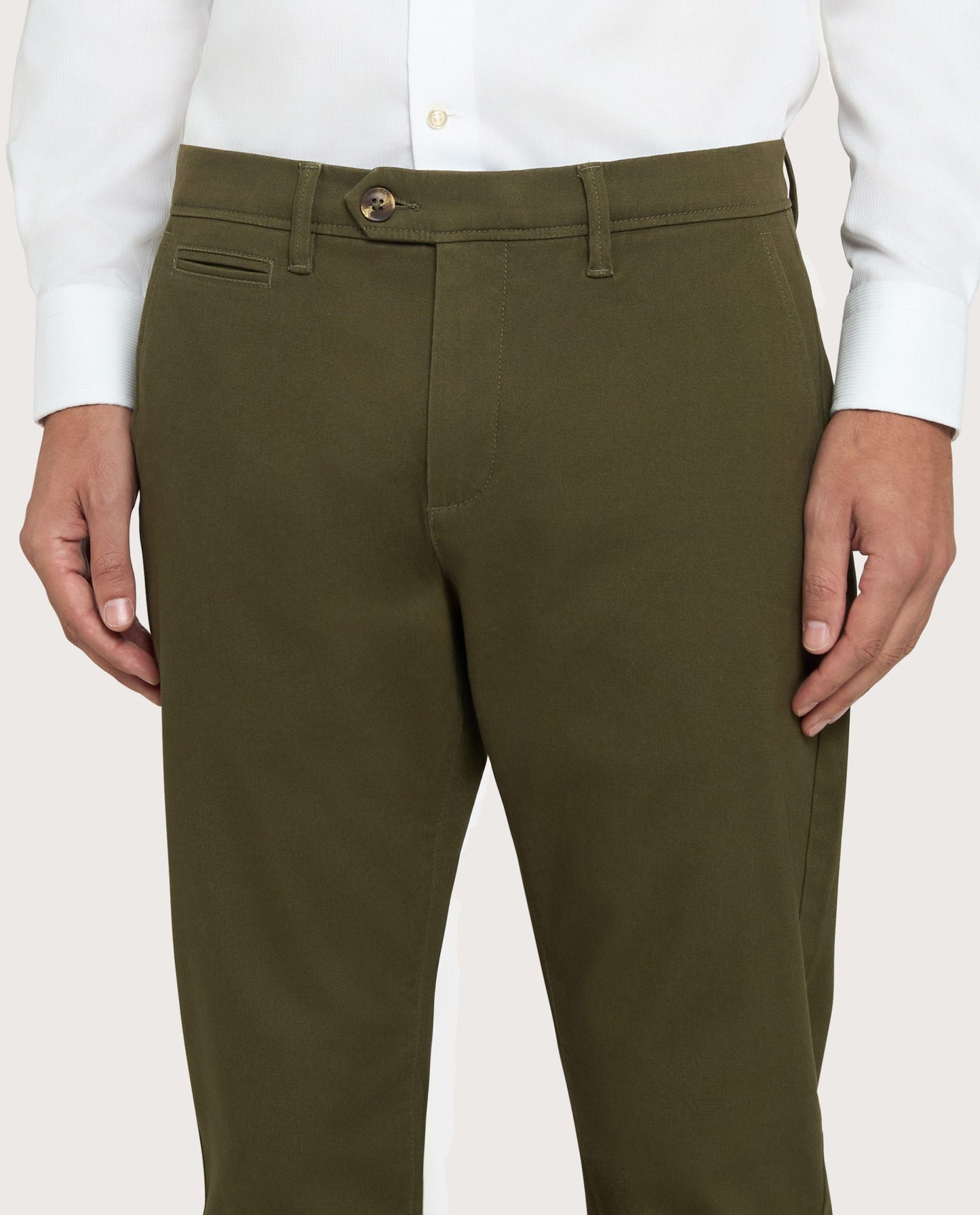 Chino pantalone maslinasto zelene