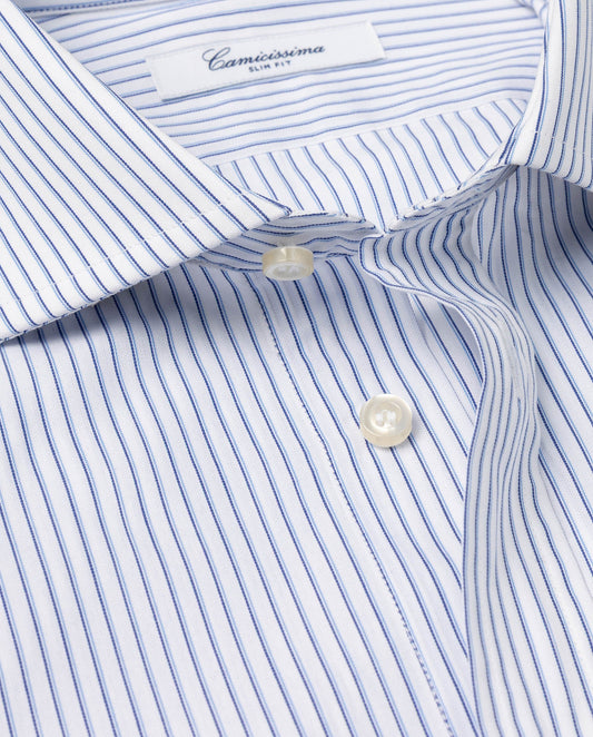 Košulja na plave pruge od poplina