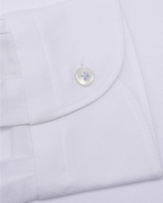 Bela košulja Trendy Dobby