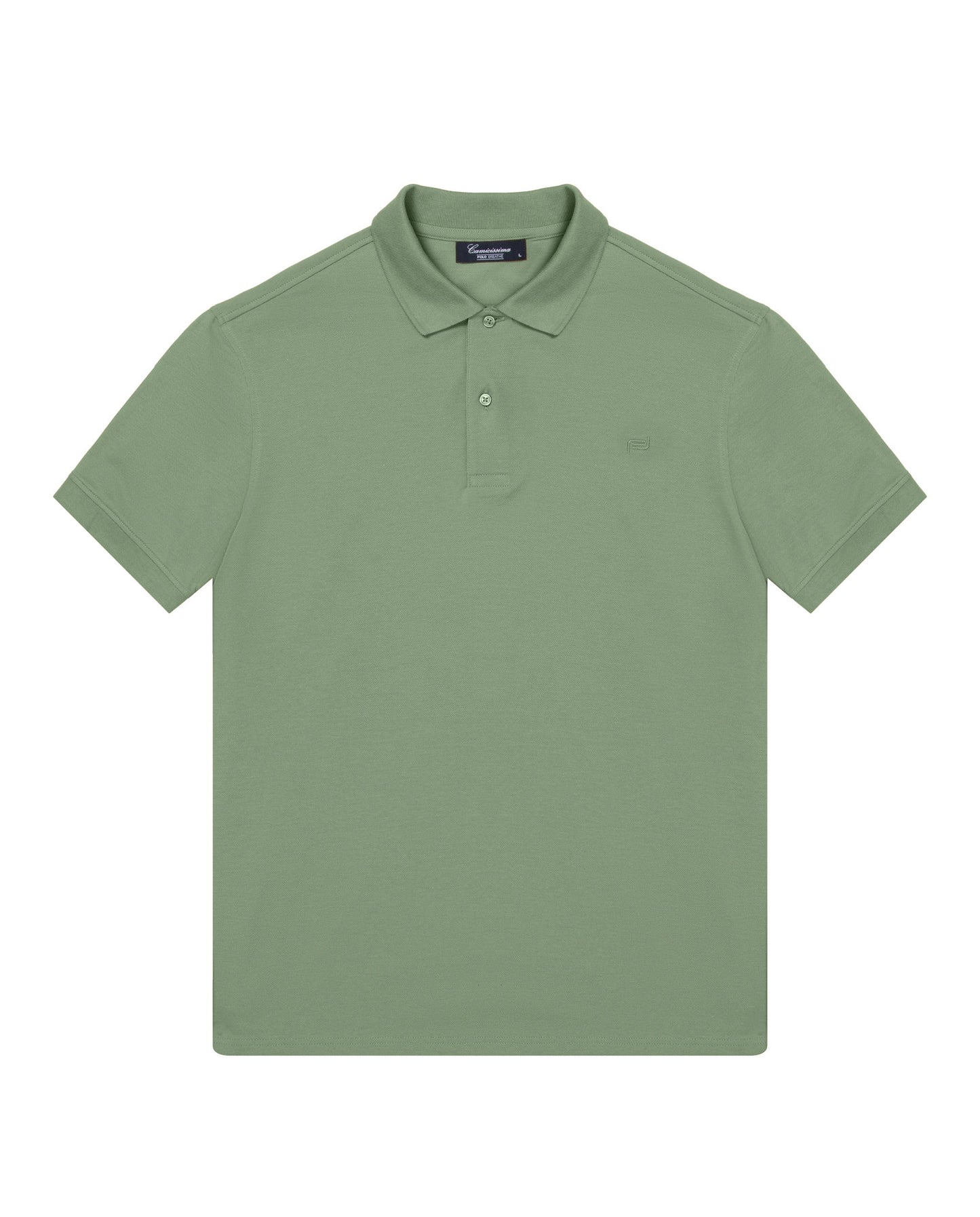 Breathe polo majica maslinasto zelena – 100% pamuk, bez tragova znoja