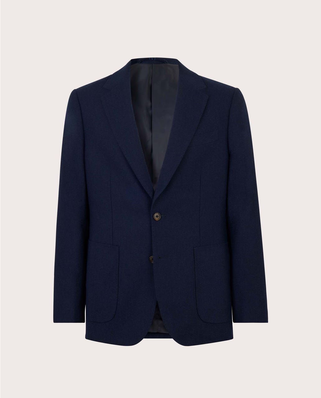 Muška sportska jakna – wool blend, teget