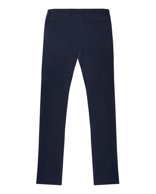 Tamnoplave chino pantalone sa učkurom