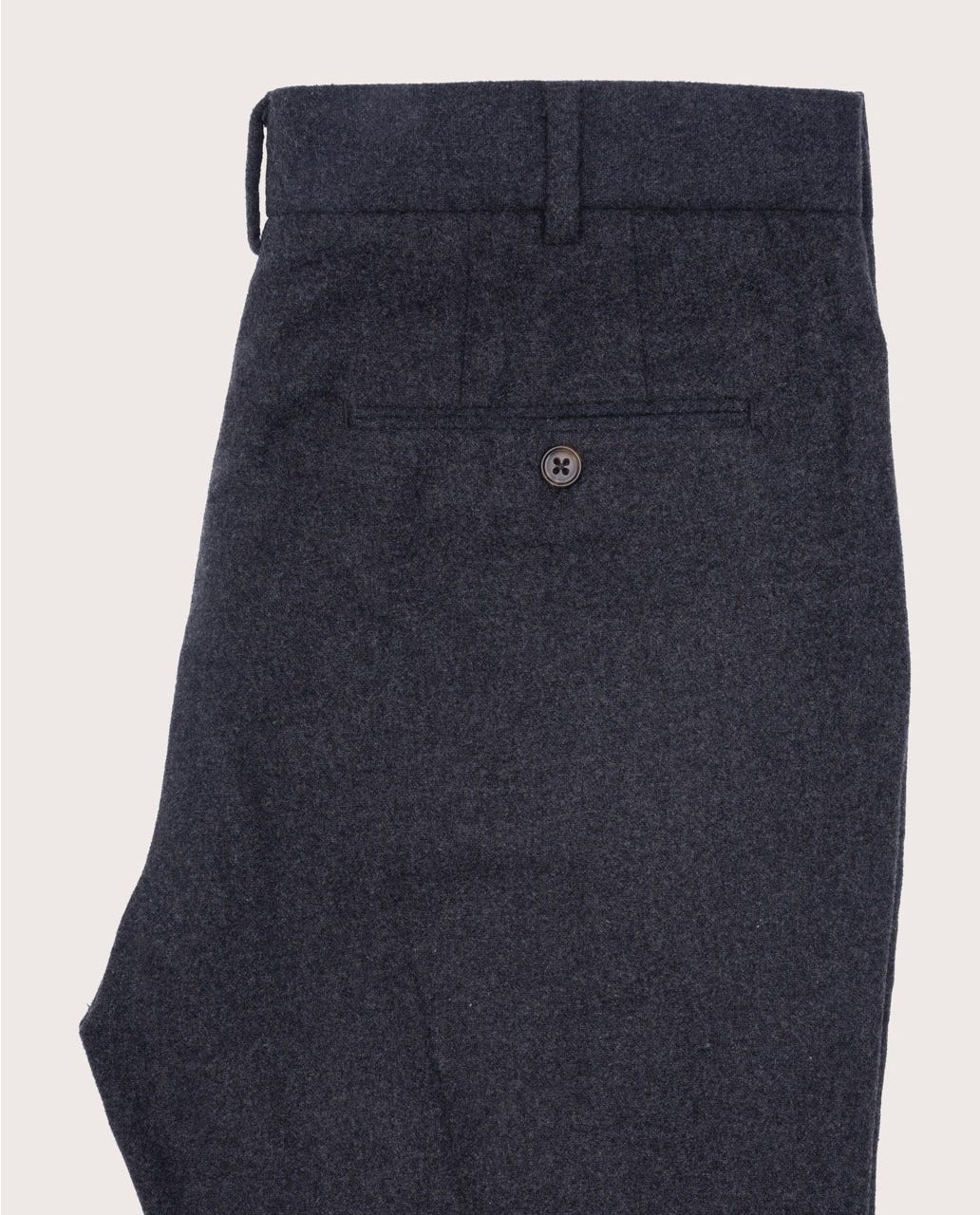 Muške chino pantalone od flanela tamnosive