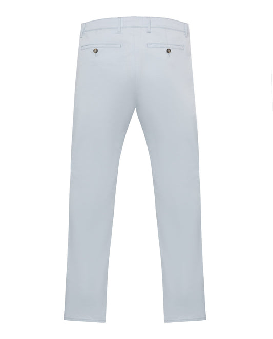 Svetloplave pamučne chino pantalone
