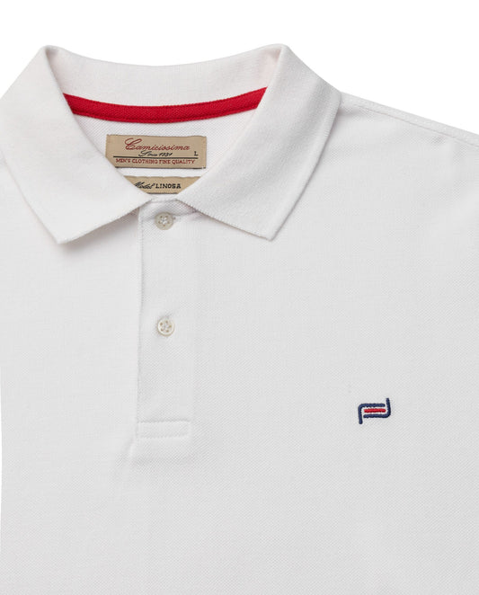 Linosa bela pamučna polo majica