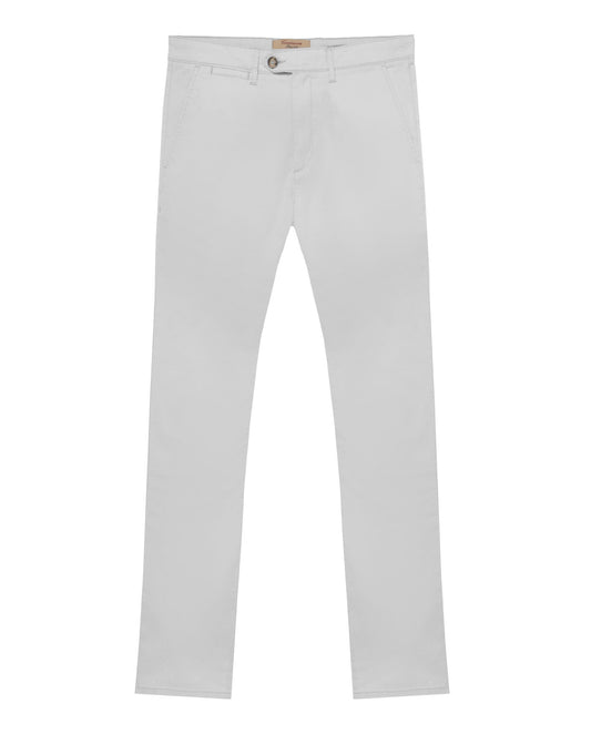 Chino pantalone Okayama od pamučnog kepera, siva