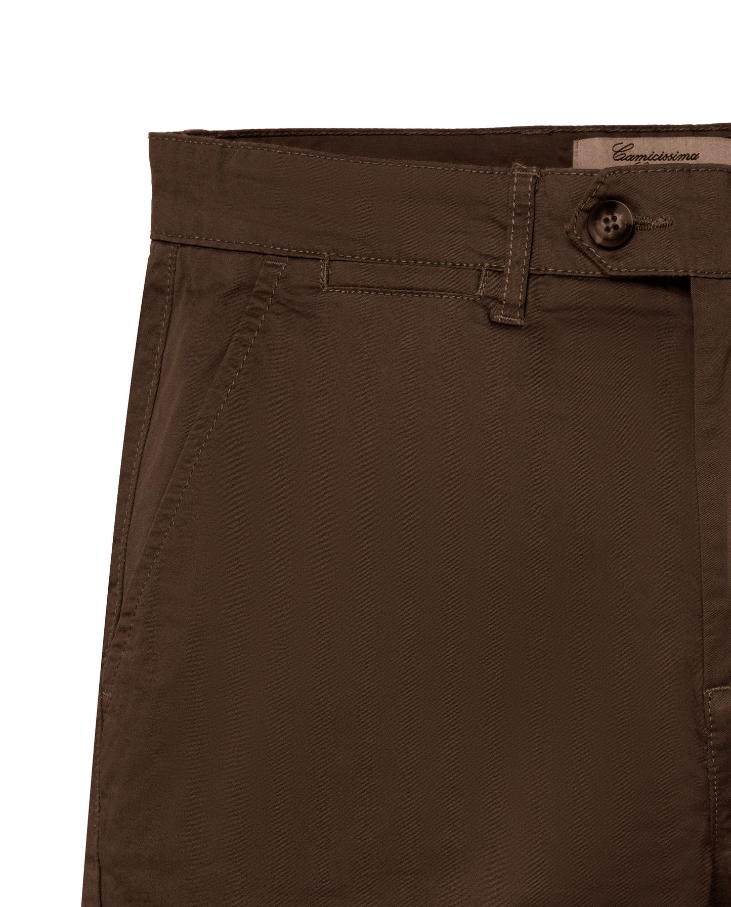 Braon pamučne chino pantalone