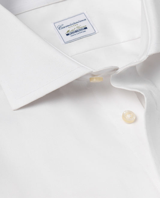 NON IRON bela košulja sa francuskom kragnom