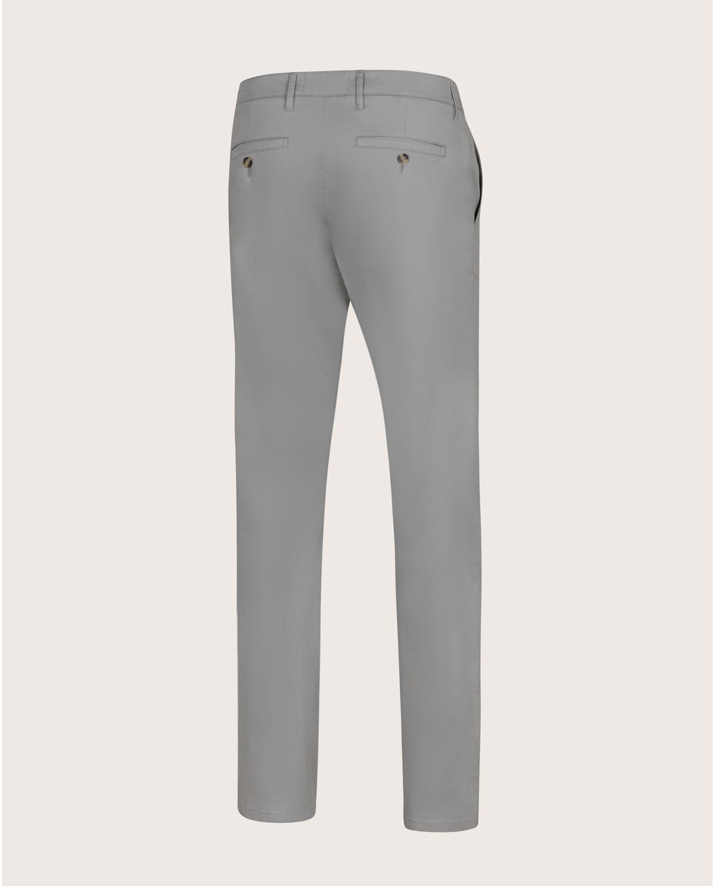 Chino pantalone Okayama od pamučnog kepera, siva