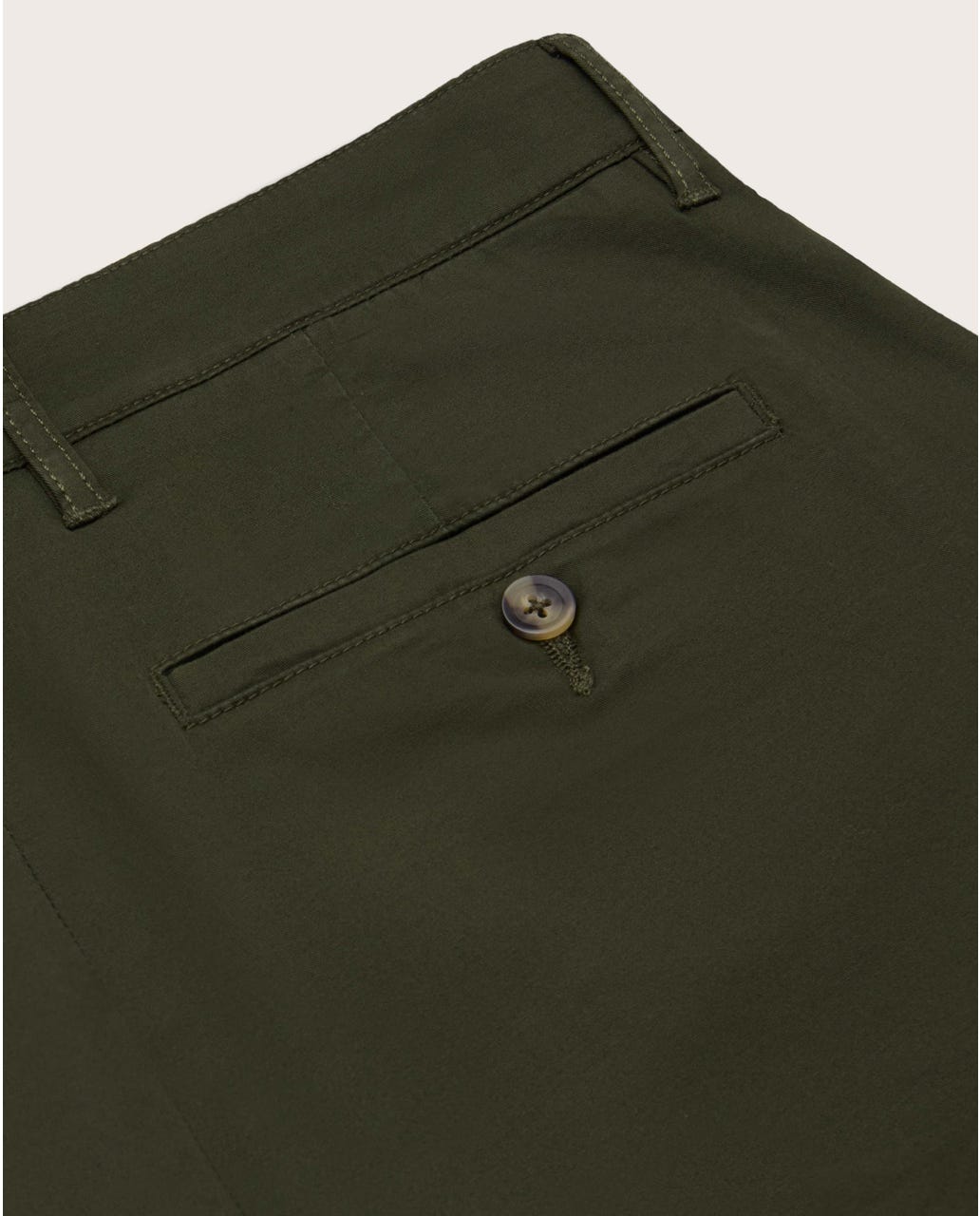 Chino pantalone Yokohama od pamučnog kepera, maslinasto zelena