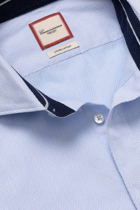 Dobby svetloplava košulja