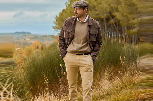 Krem pantalone - Muške kombinacije - Ideje za moderni stil - Camicissima