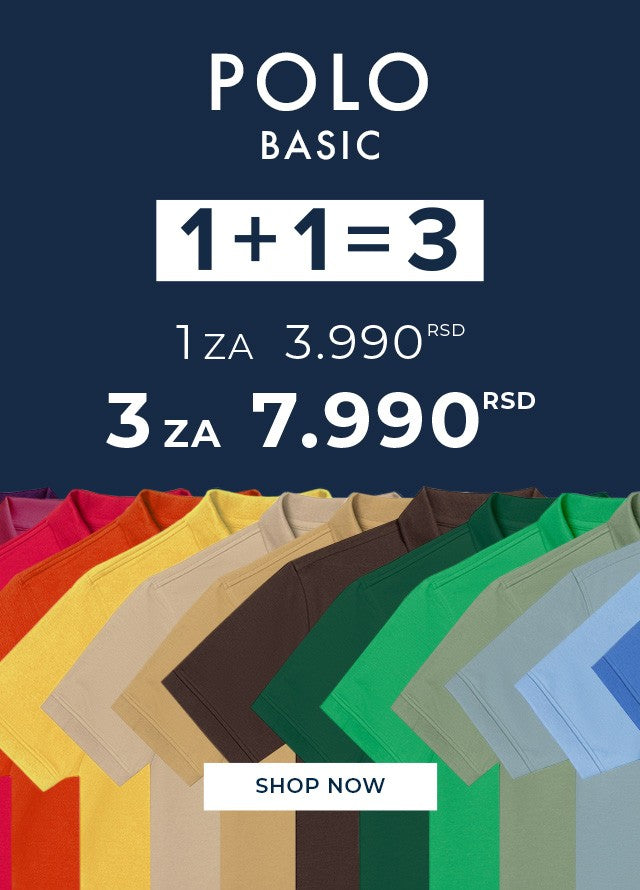 Basic muške polo majice – jednostavan stil za svaki dan