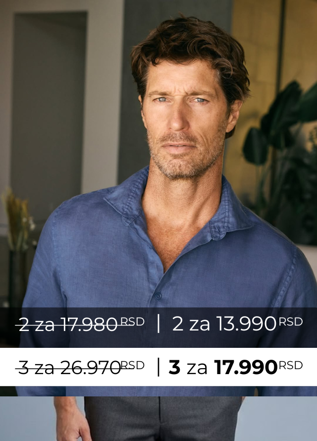 Lanene košulje – Mix & Match ponuda
