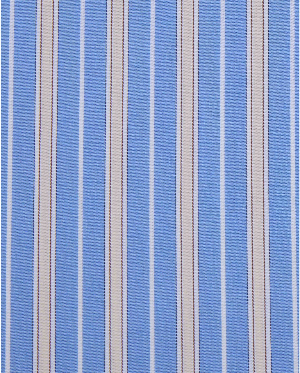 Svetloplava muška košulja sa prugama, klasičan kroj
