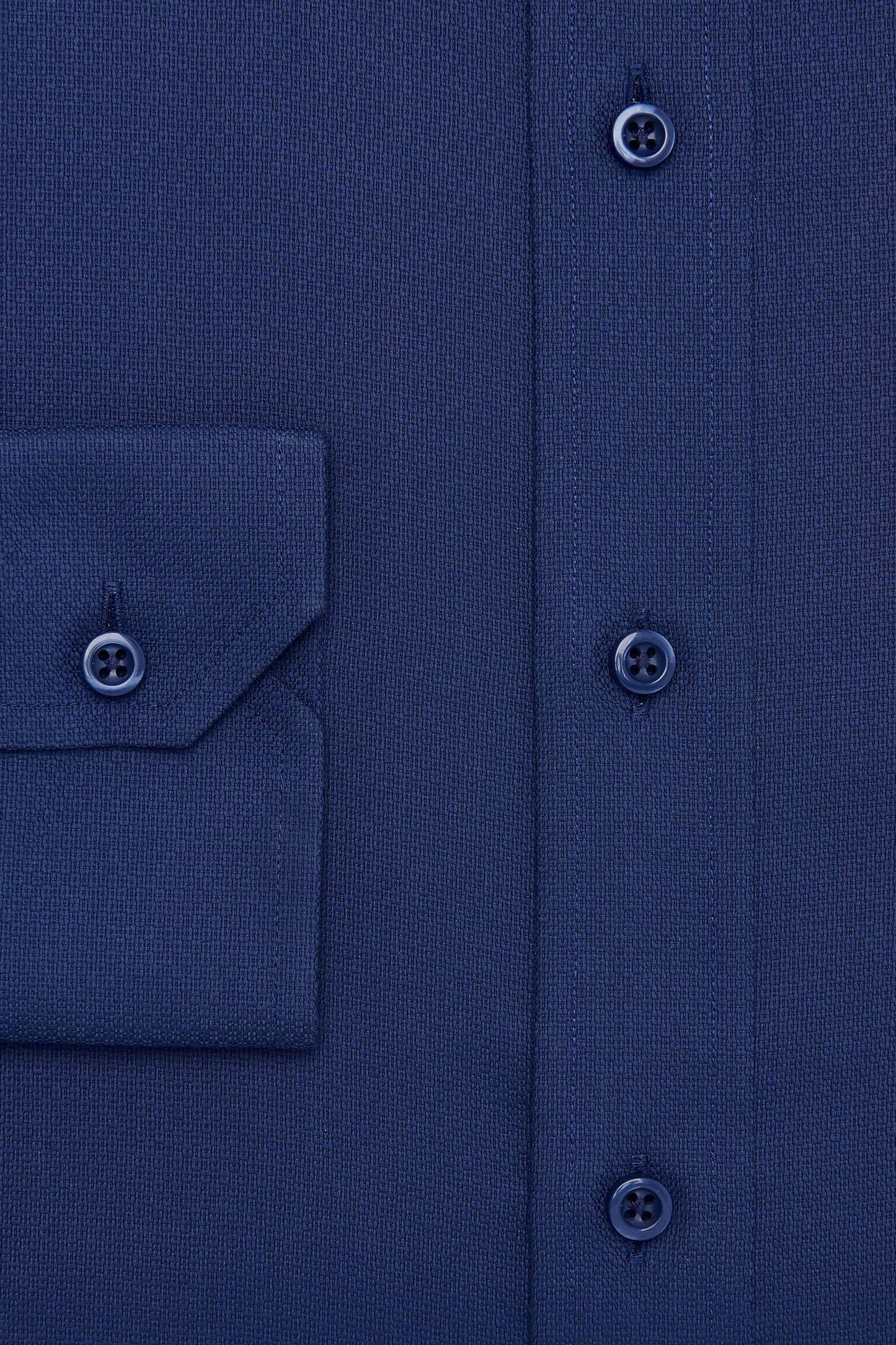 NON IRON muška košulja  tamnoplava, uski kroj