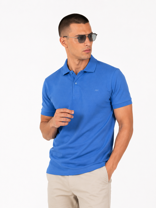 Breathe polo majica plava – 100% pamuk, bez tragova znoja