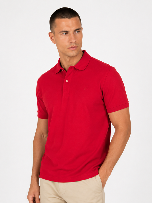 Breathe polo majica crvena – 100% pamuk, bez tragova znoja