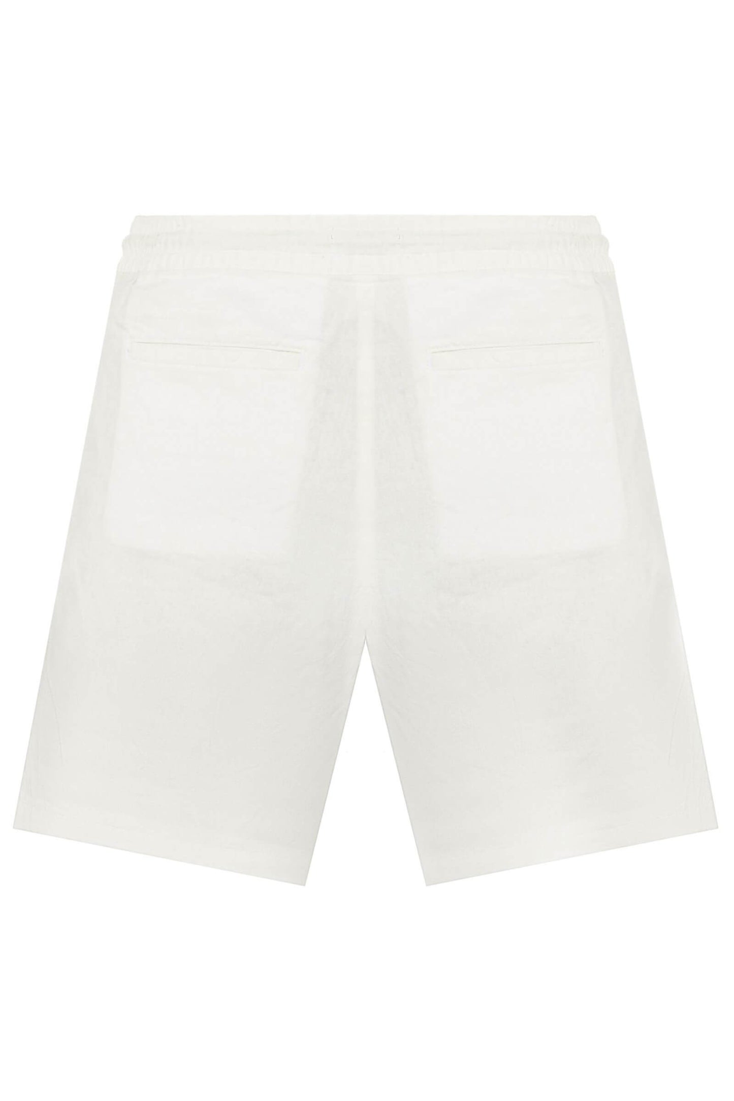 Bele bermude od pamuka i lana