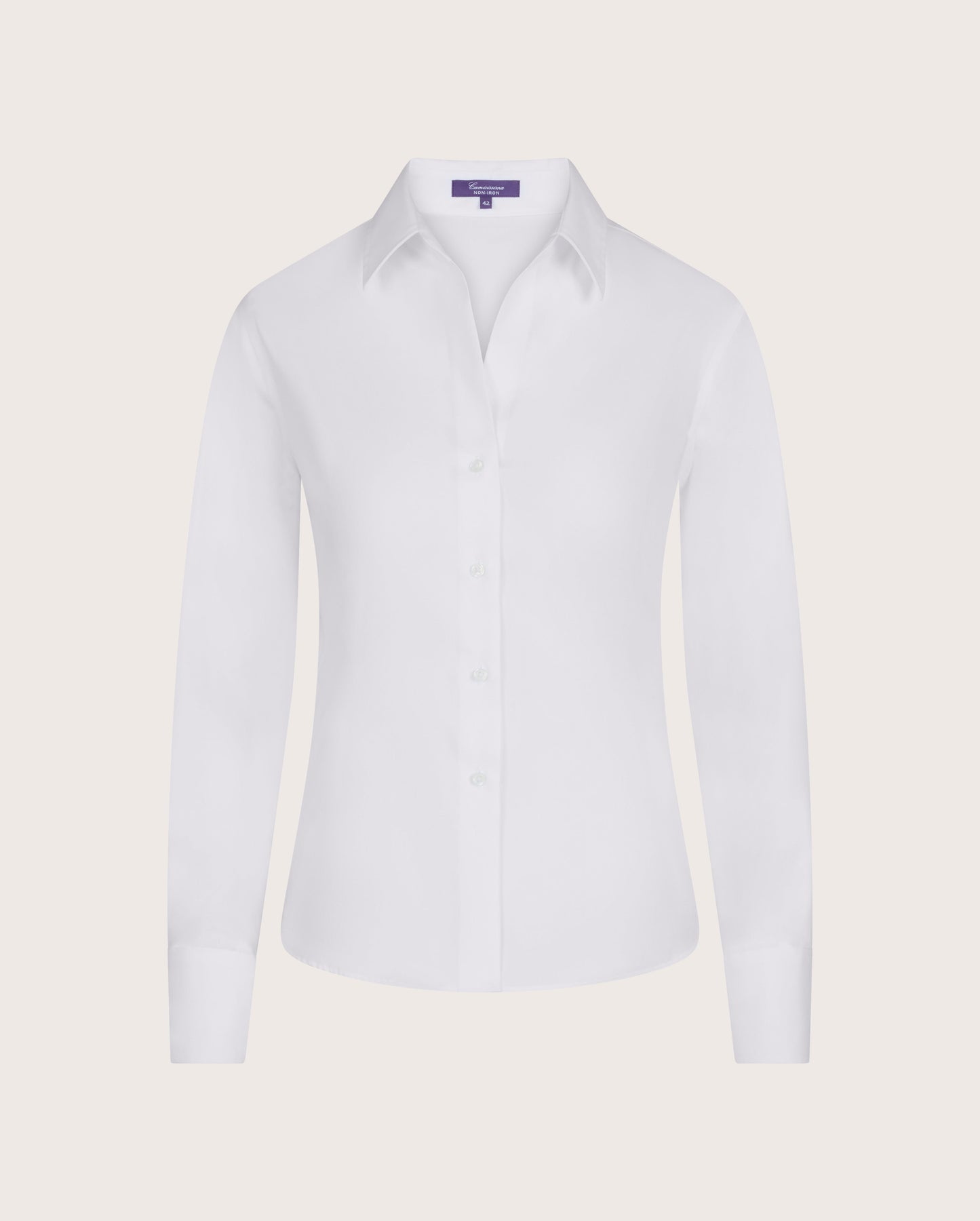 NON IRON Daisy bela ženska košulja