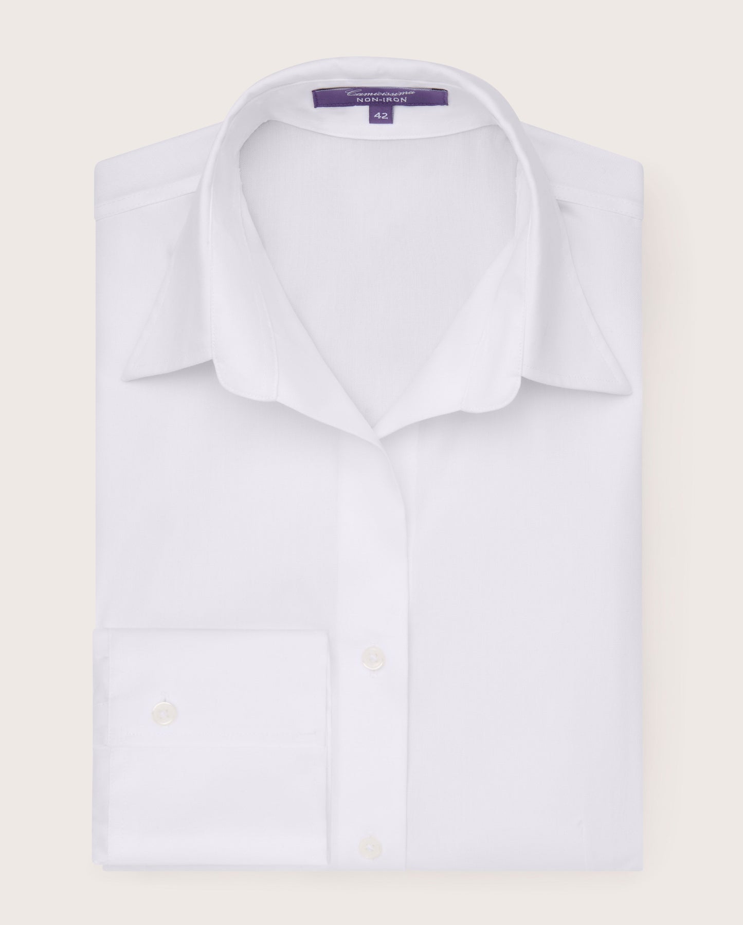 NON IRON Daisy bela ženska košulja