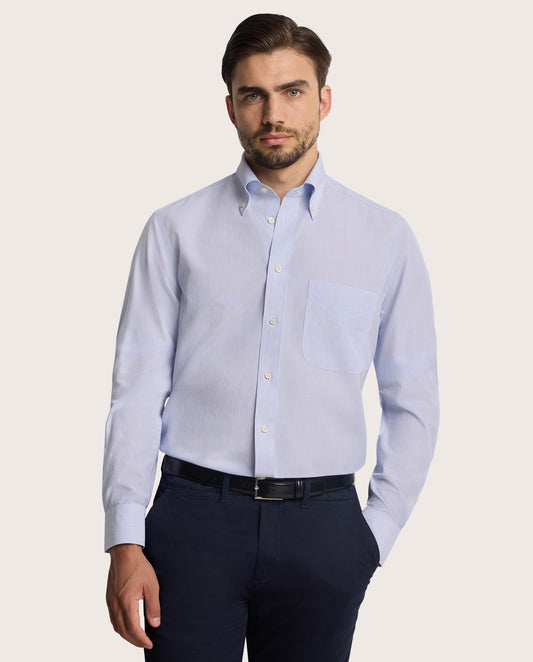 NON IRON Lisabon košulja, svetloplave boje