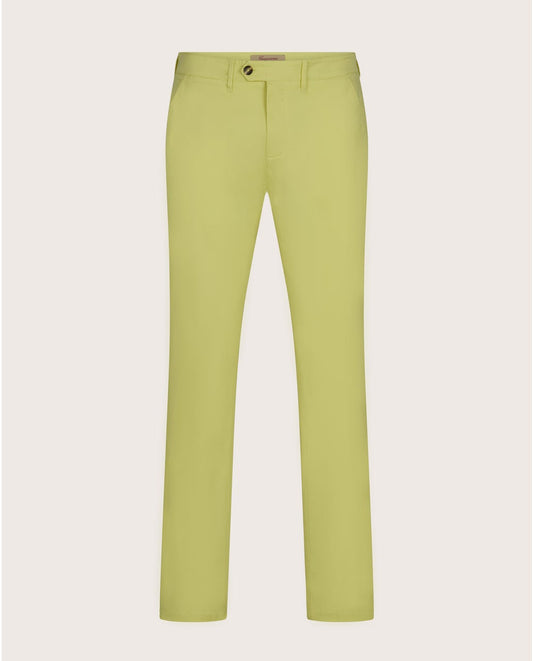 Chino pantalone Osaka od pamučnog kepera, žuta