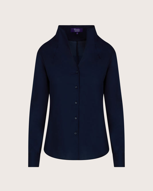 NON IRON Tulip teget ženska košulja