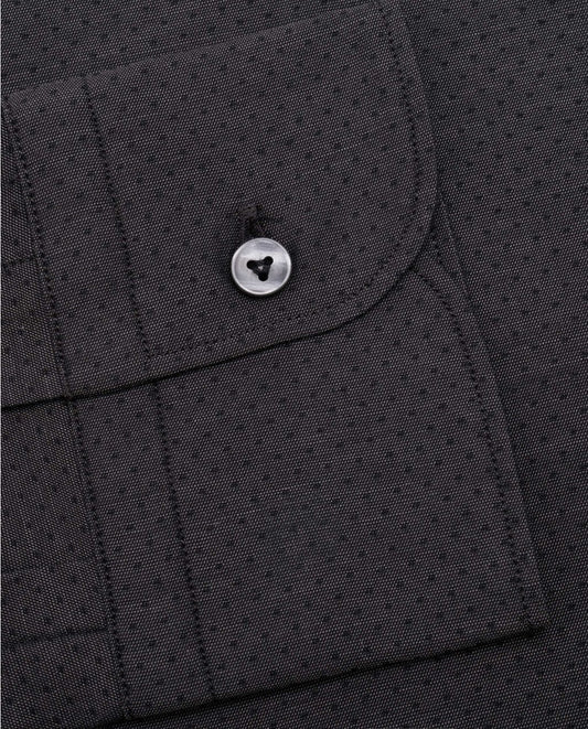 Braon košulja Trendy Dobby