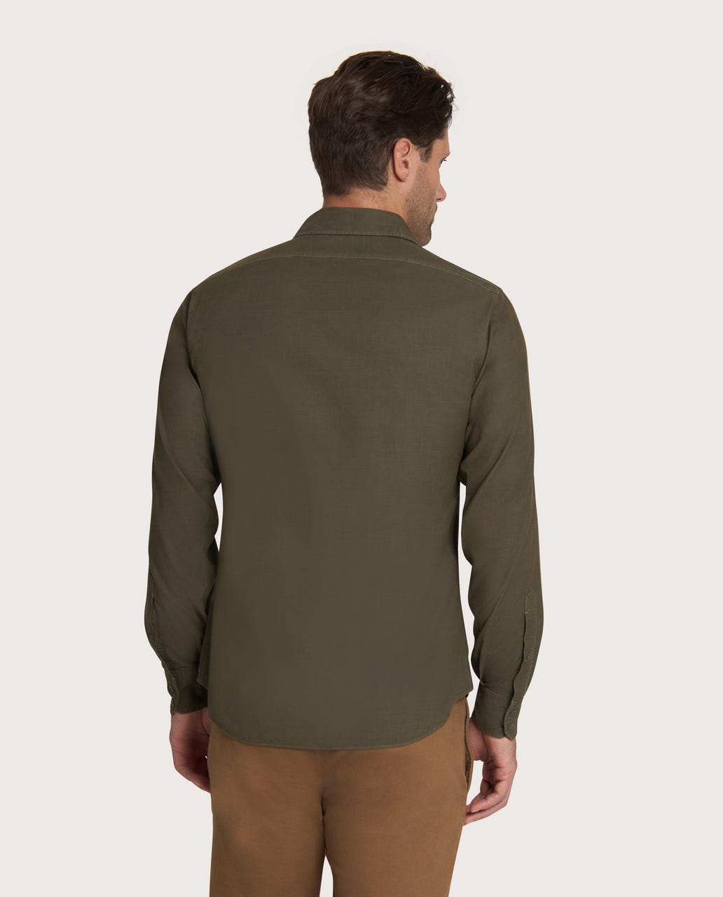 Zelena košulja Unique somot