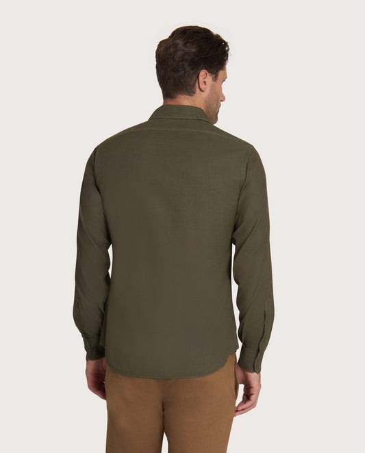 Zelena košulja Unique somot