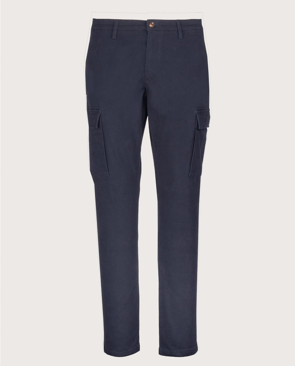 Muške cargo pantalone tamnoplave, slim fit