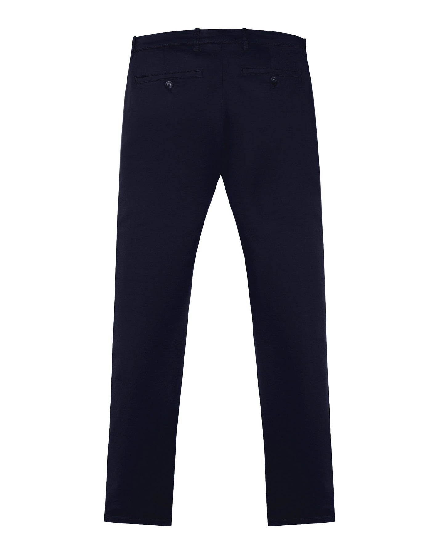 Plave pamučne chino pantalone