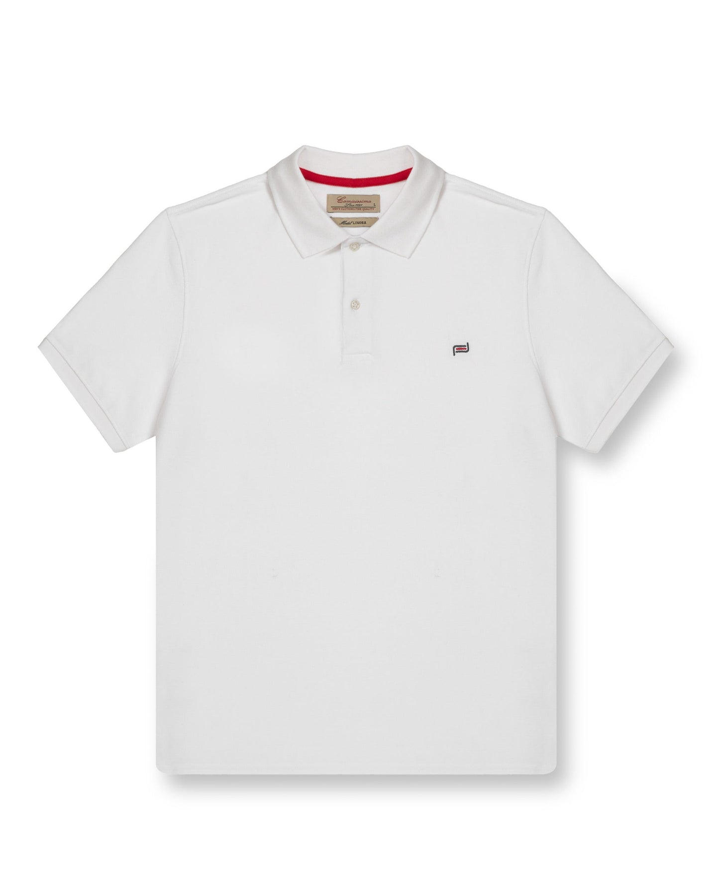 Linosa bela pamučna polo majica
