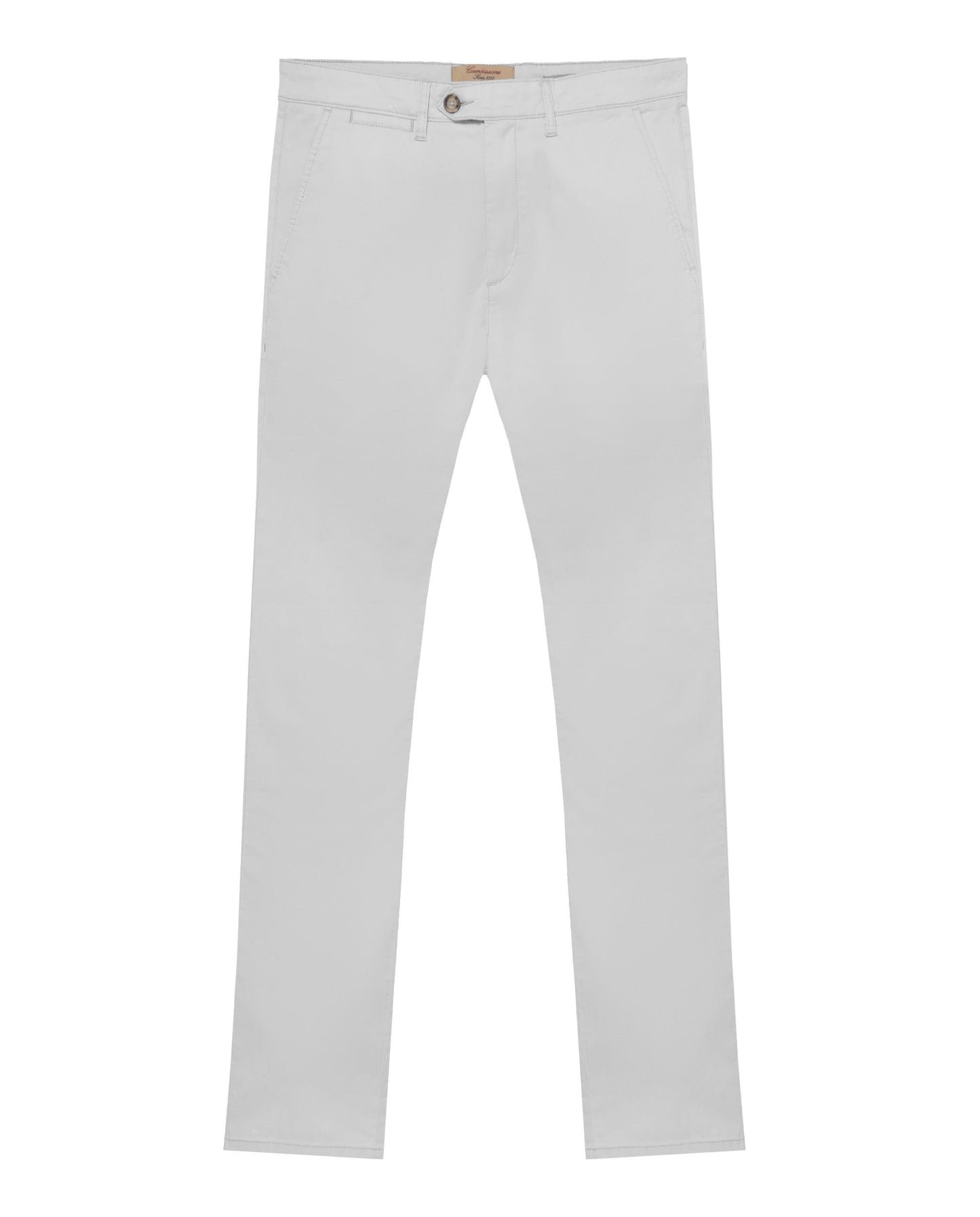 Svetlosive pamučne chino pantalone