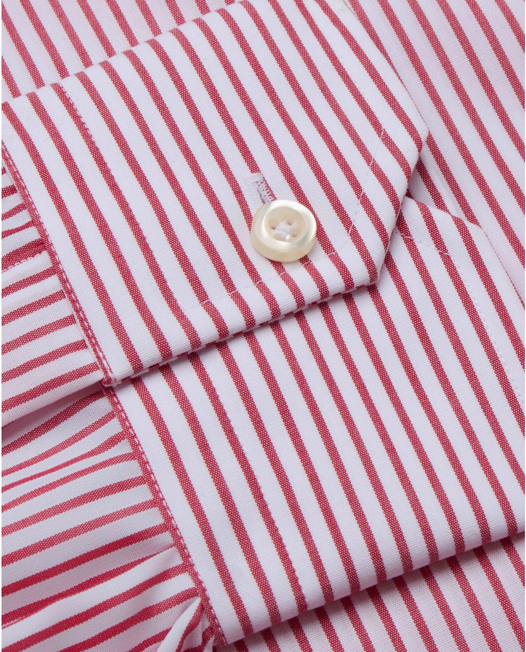 NON IRON crvena muška košulja na pruge