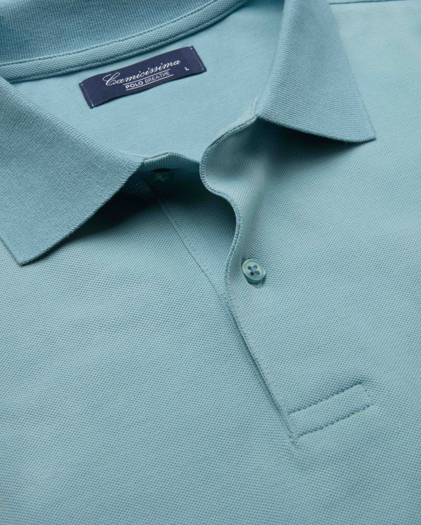 Breathe polo majica tirkizna – bez tragova znoja