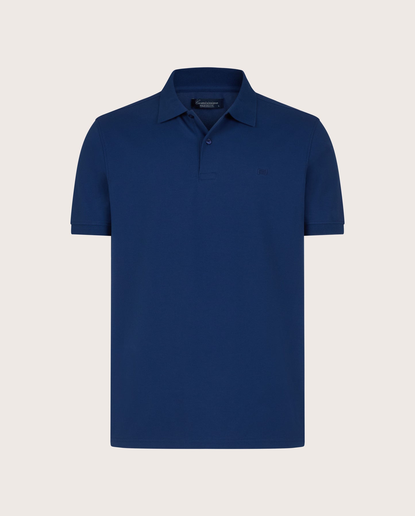 Breathe polo majica mornarsko plava – bez tragova znoja