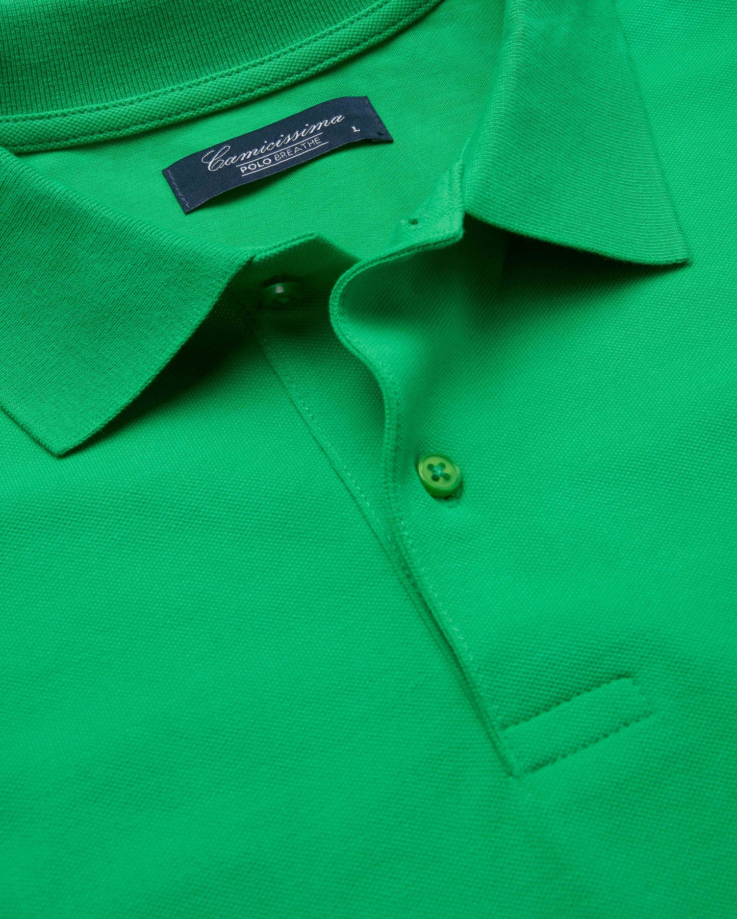 Breathe polo majica zelena – bez tragova znoja