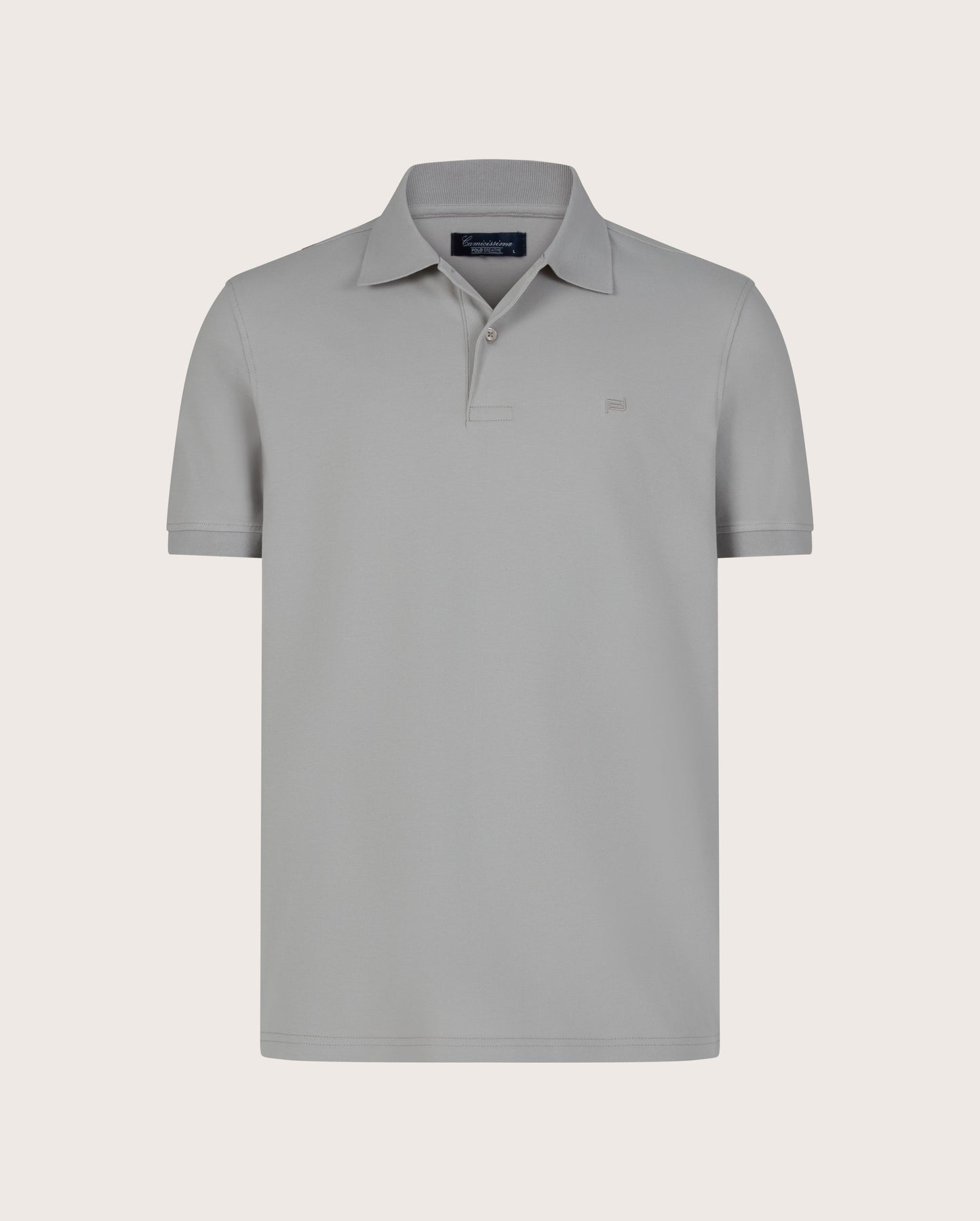 Breathe polo majica siva – bez tragova znoja