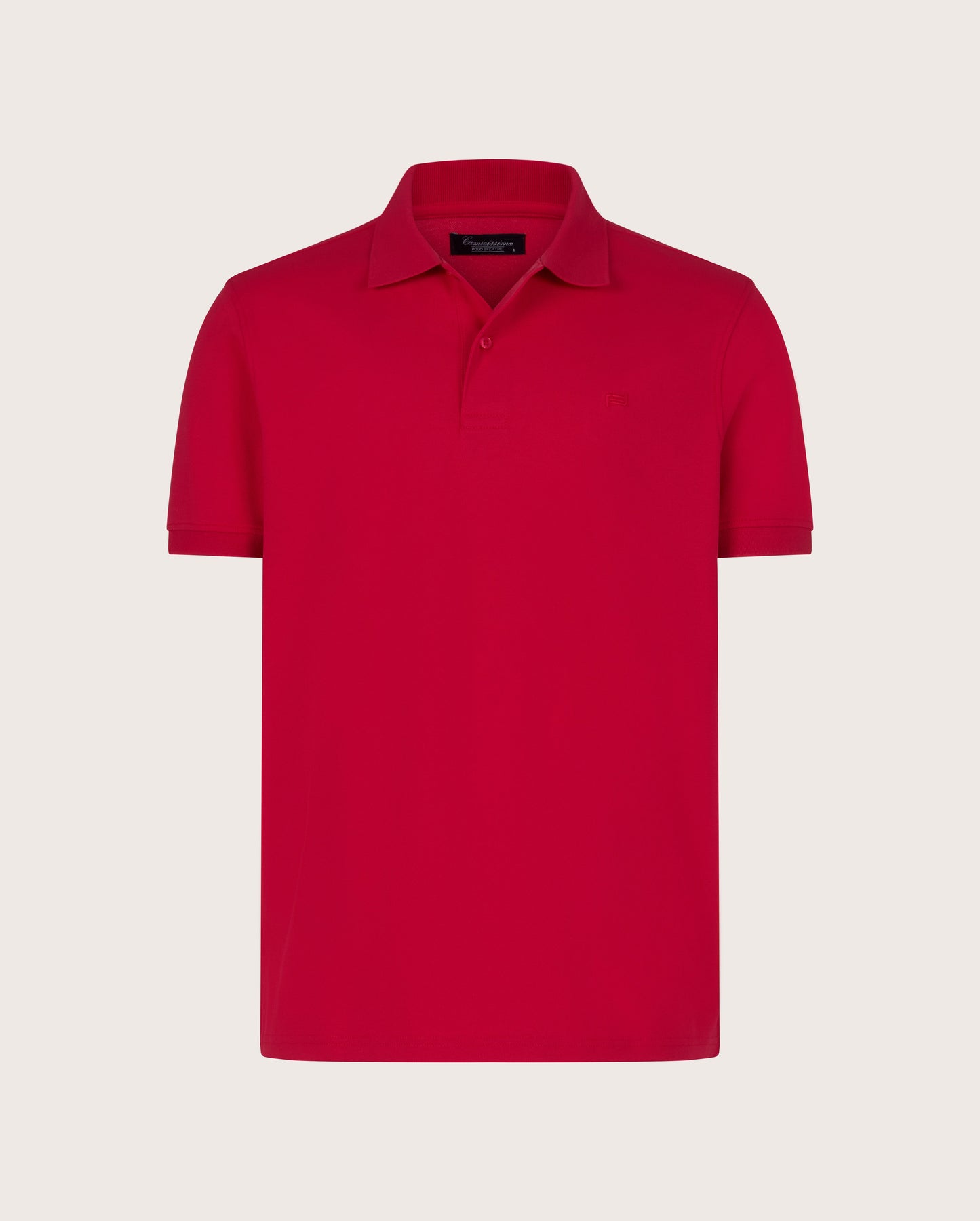 Breathe polo majica crvena  – bez tragova znoja