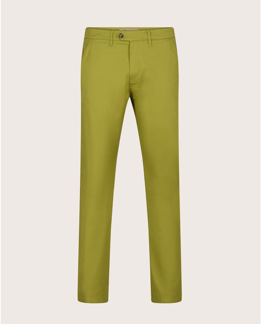 Zelene chino pantalone od pamučnog kepera