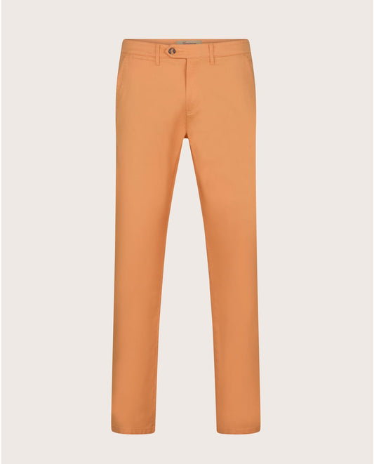 Chino pantalone od pamučnog kepera – boja breskve