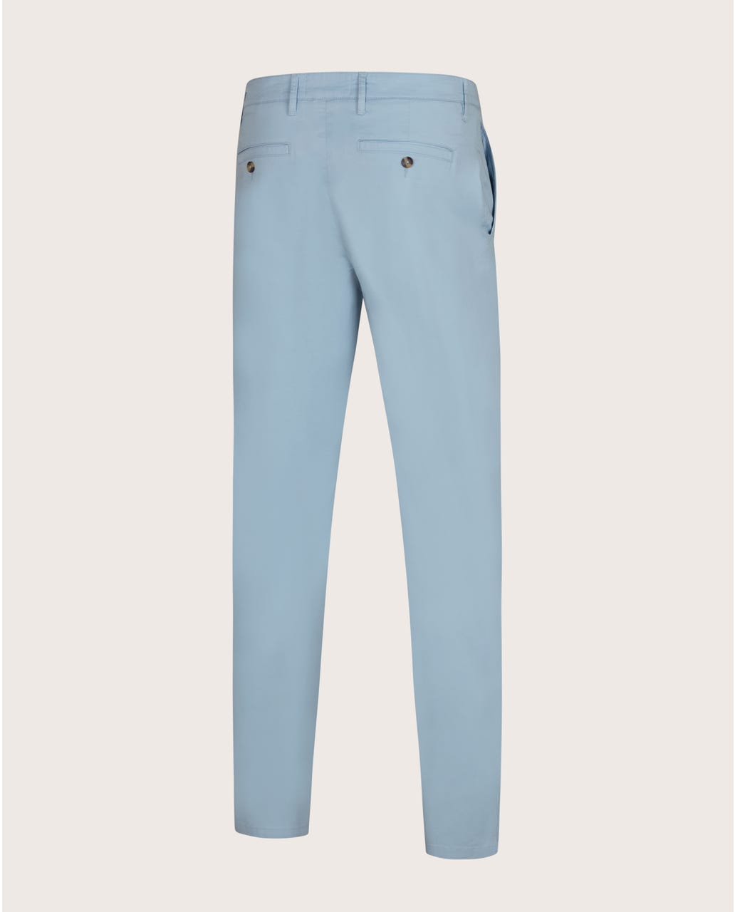 Chino pantalone Fukoka od pamučnog kepera, svetloplave