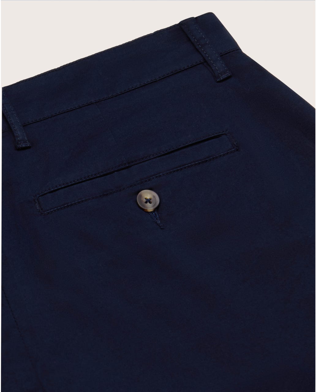 Chino pantalone Kanazawa od pamučnog kepera, teget